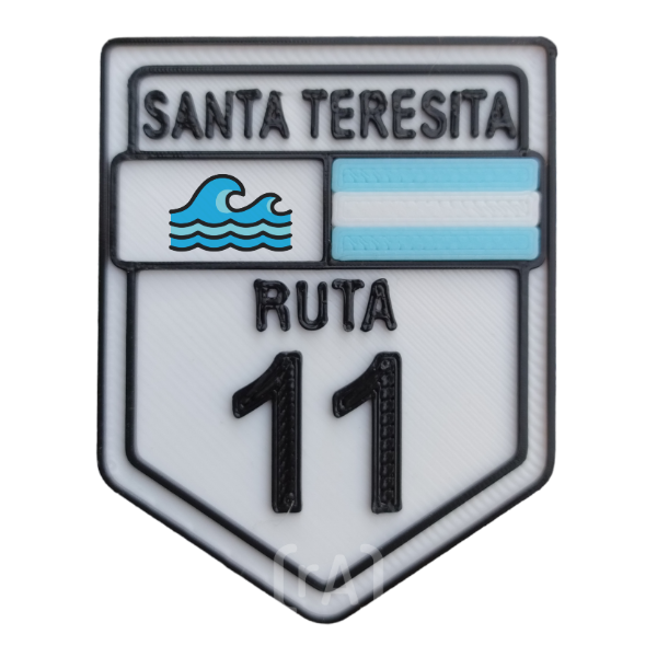 Producto - Iman Ruta 11 Santa Teresita Olas