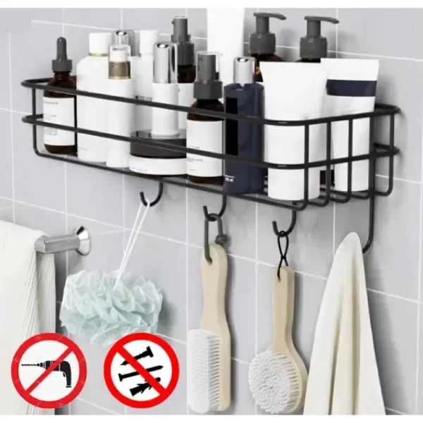 Producto - estante 4 ganchos autoadhesivo