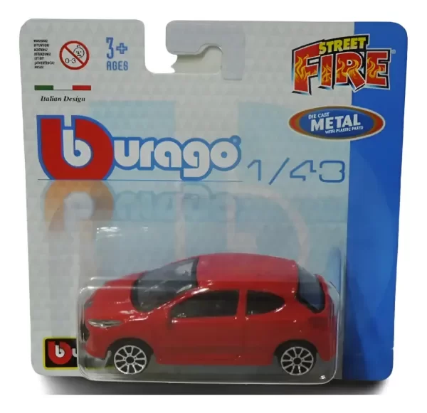 Producto - Bburago Street Fire Italian Design Peugeot 207 1/43