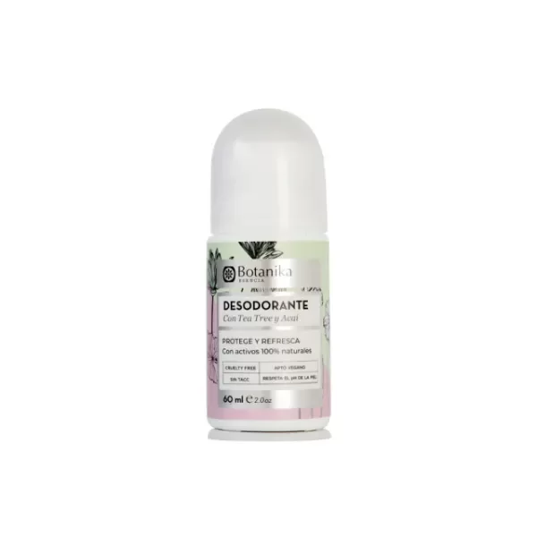 Producto - Desodorante Rollon Tea Tree Y Acai 60ml Botanika