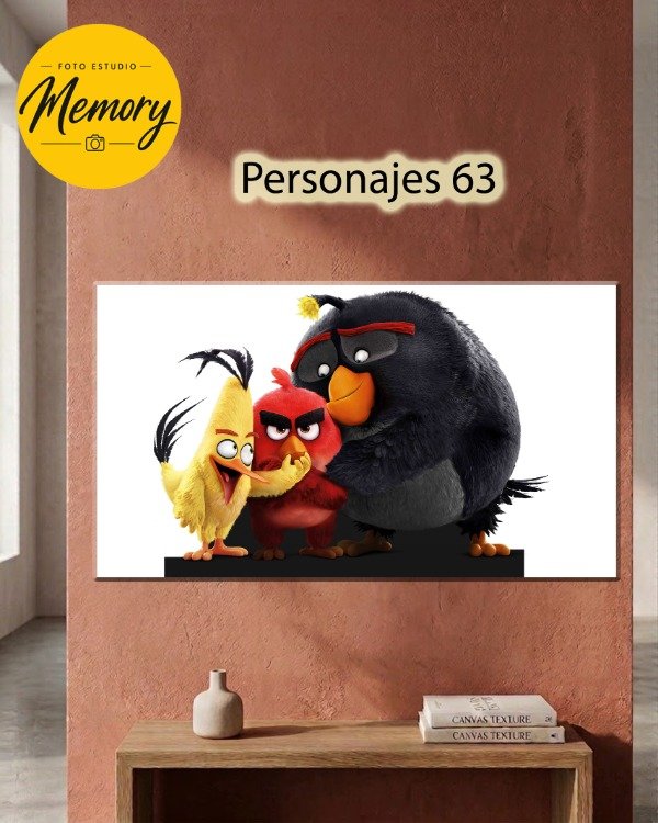 Producto - Cuadro Personajes - Diseño 63