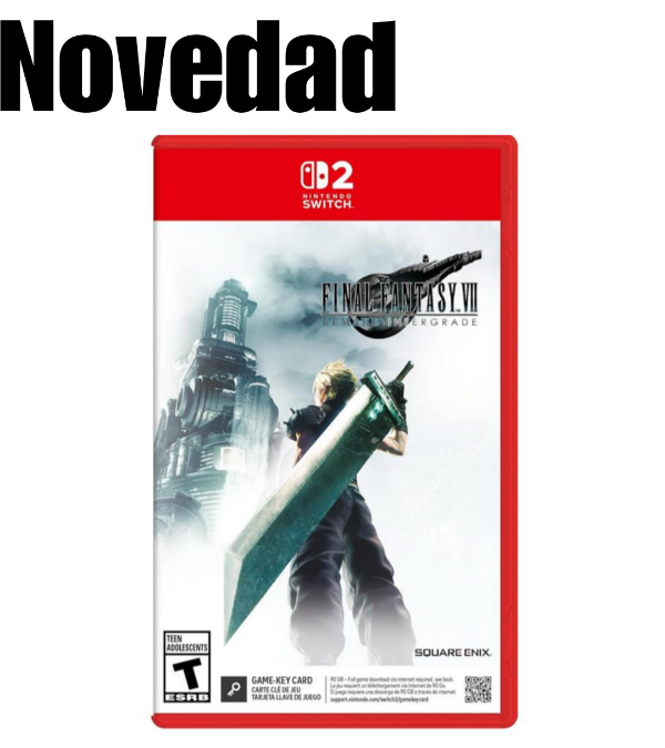Producto - Final Fantasy VII Remake Intergrade Juego físico Nintendo Switch 2
