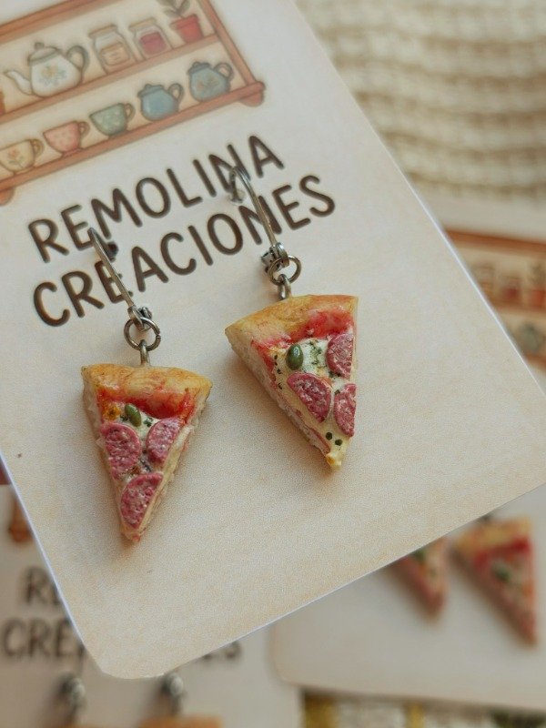 Producto - Aros colgantes pizza calabresa