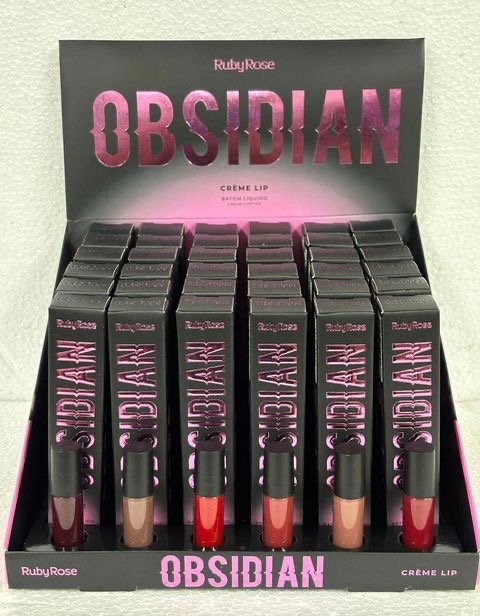 Producto - Labial Obsidian Ruby Rose.