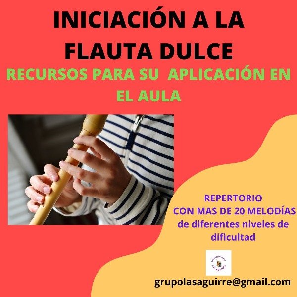 Producto - INICIACION A LA FLAUTA DULCE
