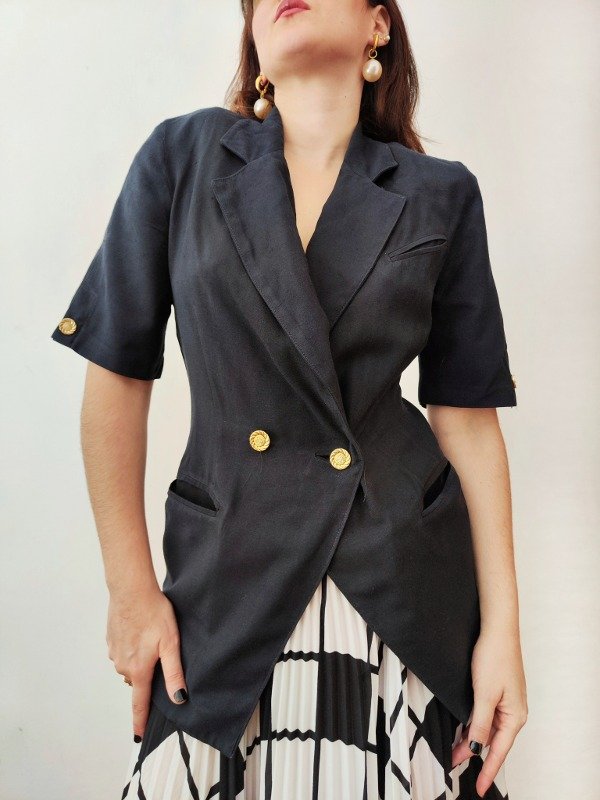 Producto - Saco Cort Negro