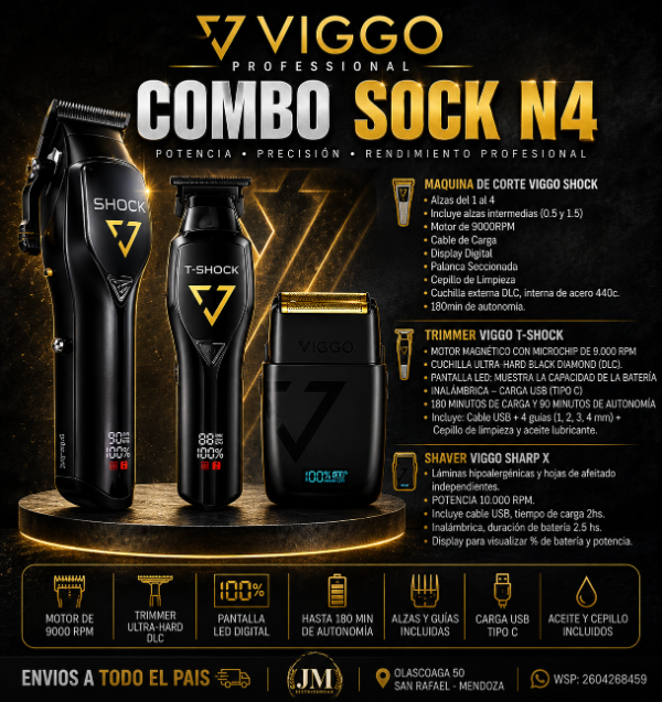 Producto - Combo Shock N 4
