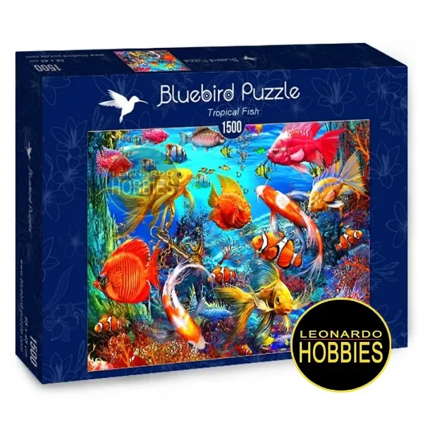 Producto - Peces Tropicales 1500 Piezas Bluebird 70192