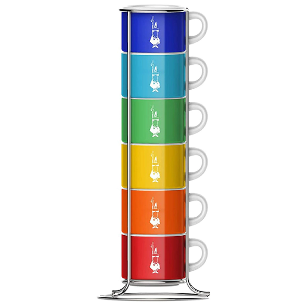 Producto - Set X6 Tazas Bialetti Porcelana Espresso 45ml