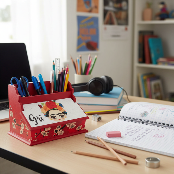 Producto - ORGANIZADOR DE ESCRITORIO FRIDA KAHLO