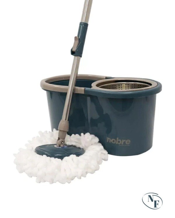 Producto - MOPA CON BALDE CENTRIFUGADOR 13 LITROS ACERO