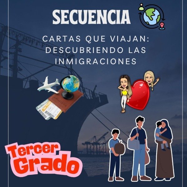 Producto - SD: CARTAS QUE VIAJAN. DESCUBRIENDO LAS INMIGRACIONES