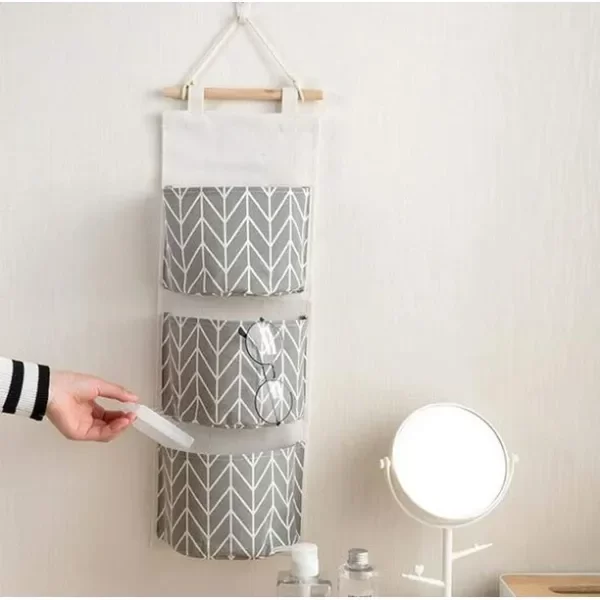 Producto - Organizador de tela + 3 bolsillos