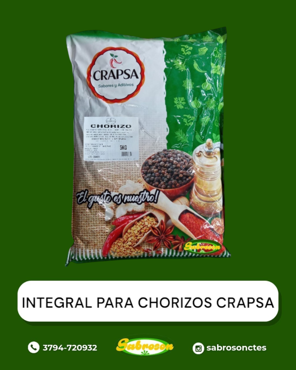Producto - Integral Para Chorizo Crapsa X 25kg
