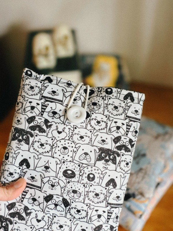 Producto - FUNDA PARA LIBRO PERRITOS - 1