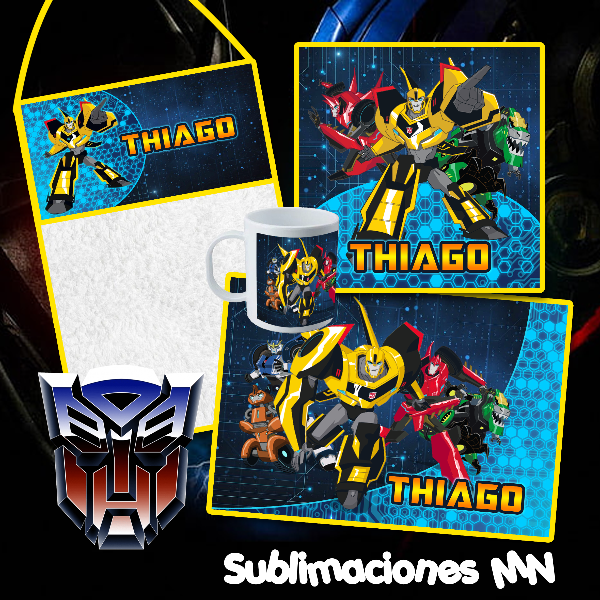 Producto - Set de jardin 4 piezas Personalizado Transformer