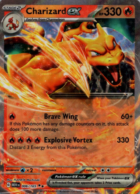 Producto - Charizard ex - 006/165 - Scarlet and Violet 151 - Holo