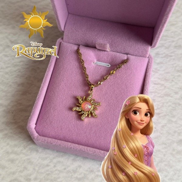 Producto - Collar: Sol de Rapunzel mini - 0