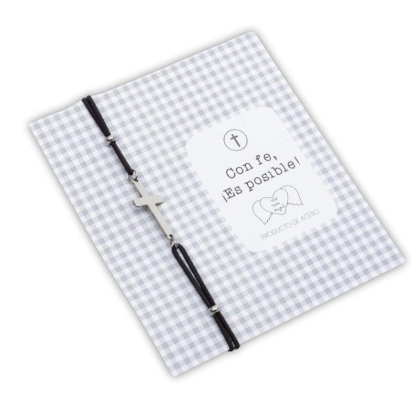Producto - Pulsera Beltran Salve Regina Regulable Cruz - Lolita