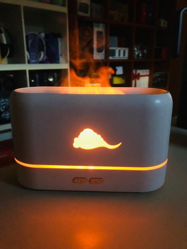 Producto - Humificador Efecto Llama Blanco