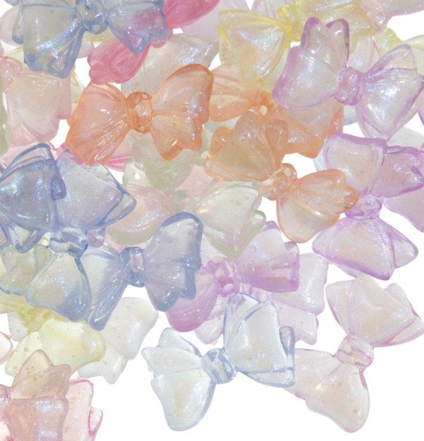 Producto - Moño con Glitter fluorescente