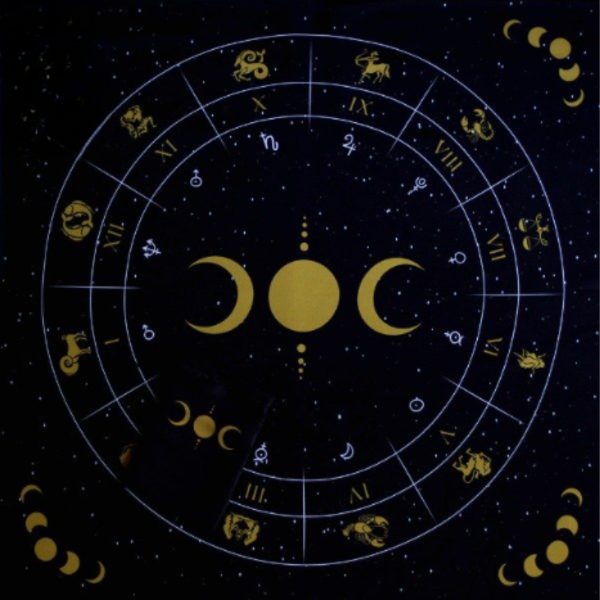 Producto - Paño de Tarot- Triple Diosa