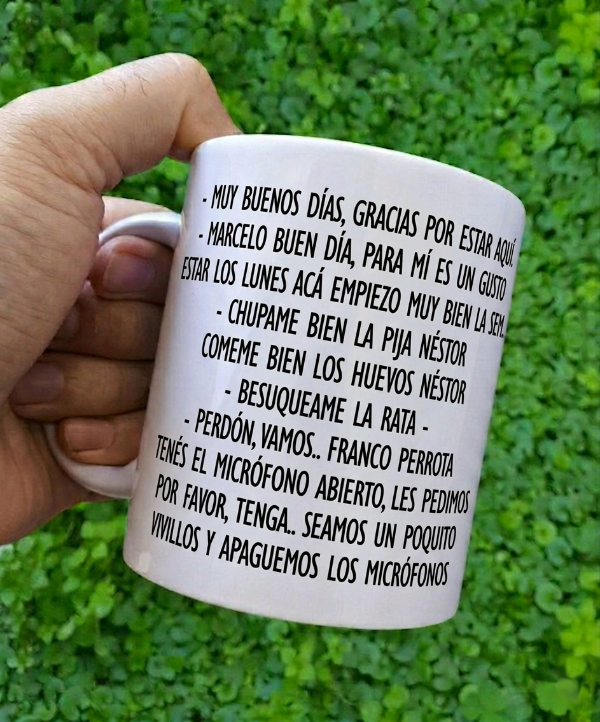 Producto - Para mí es un gusto estar los lunes acá (Franco y Néstor)