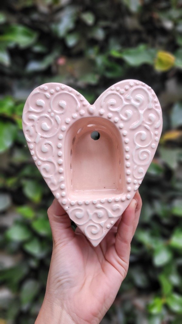 Producto - Luminaria linea Sitara. CORAZÓN nude