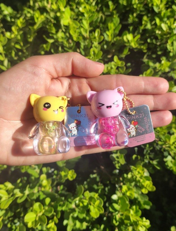 Producto - Lipgloss con brillo y llavero Kitty Cat - 2
