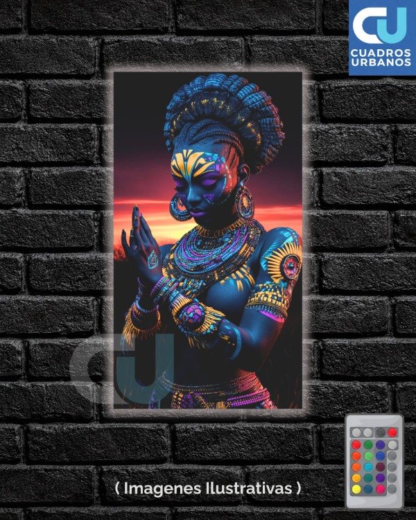 Producto - Afro art led 1