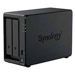Producto - Synology Storage DiskStation DS725 AMD Ryzen R1600 2 Bahias - Negro