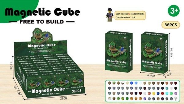 Producto - BLOQUE MAGNETICOS 36 PCS