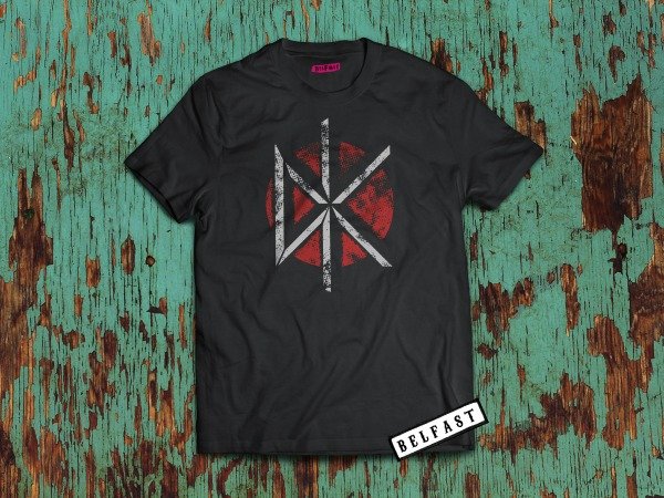 REMERA dead kennedys rusty logo