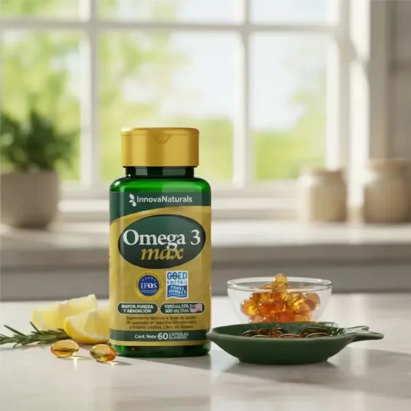 Producto - Omega 3 Max 1000 Epa + 500 Dha Innovanaturals - 60 Caps IFOS GOED - 1