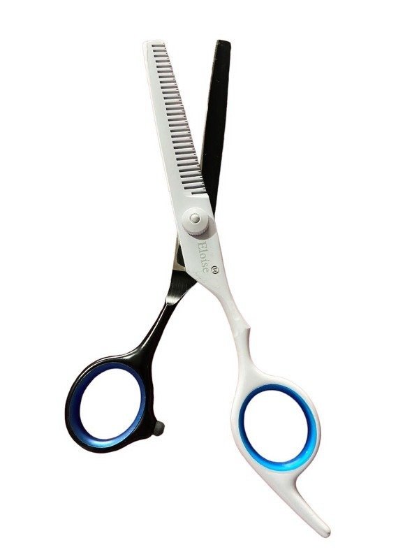 Producto - Tijera de pulir blanca y negra eloise