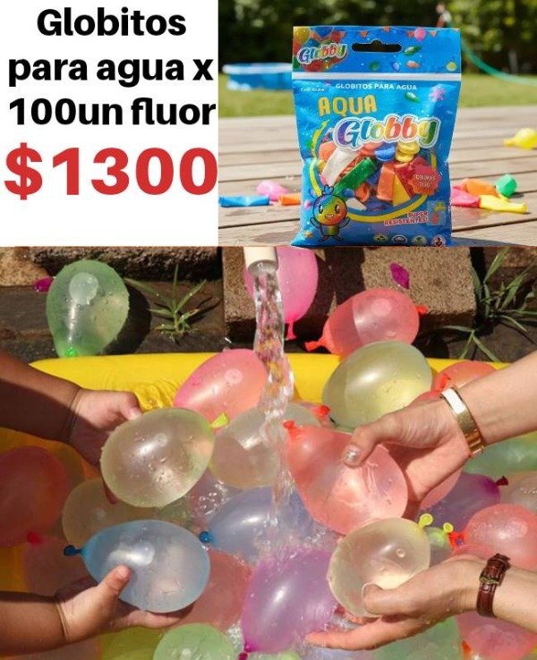 Producto - Bombitas de agua paquete x 100 un