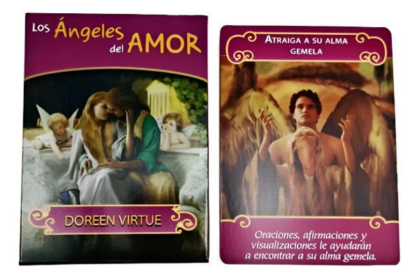 Producto - Cartas Oráculo Los Ángeles Del Amor 10cm X 7cm Guía Pdf