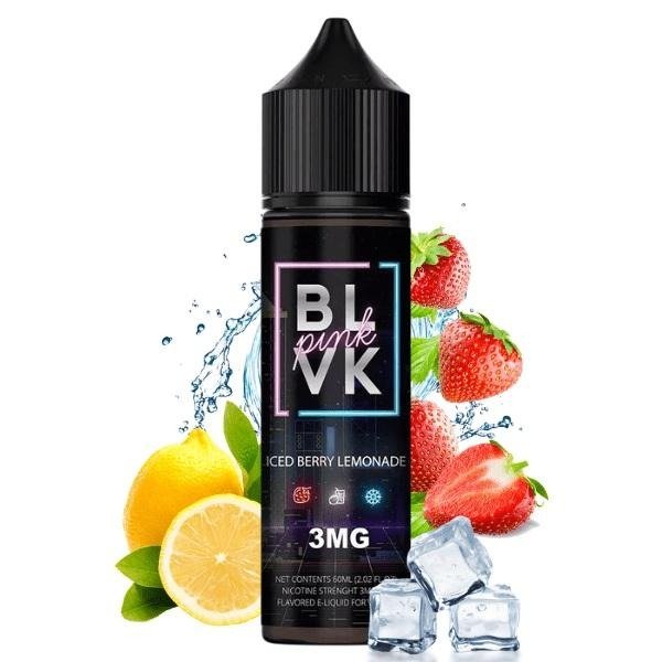 Producto - (FREEBASE) BLVK PINK 3MG - ICED BERRY LEMONADE