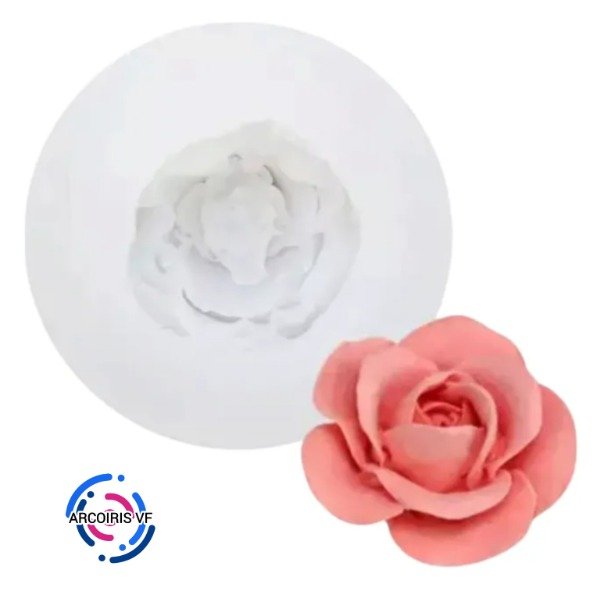 Producto - Molde silicona rosa grande