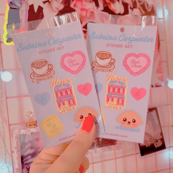 Producto - Sabrina Carpenter Sticker Set