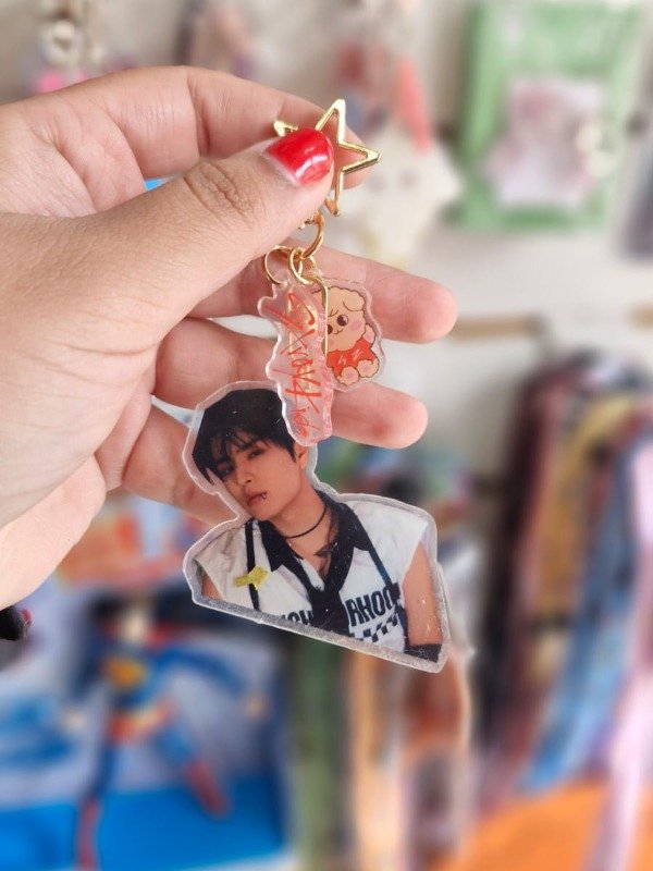 Producto - STRAY KIDS - LLAVERO ACRÍLICO SEUNGMIN CON PUPPYM SKZOO