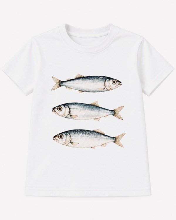 Producto - Remera infatil - PECES - 1
