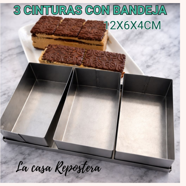 Producto - SET 3 CINTURAS CON BANDEJA