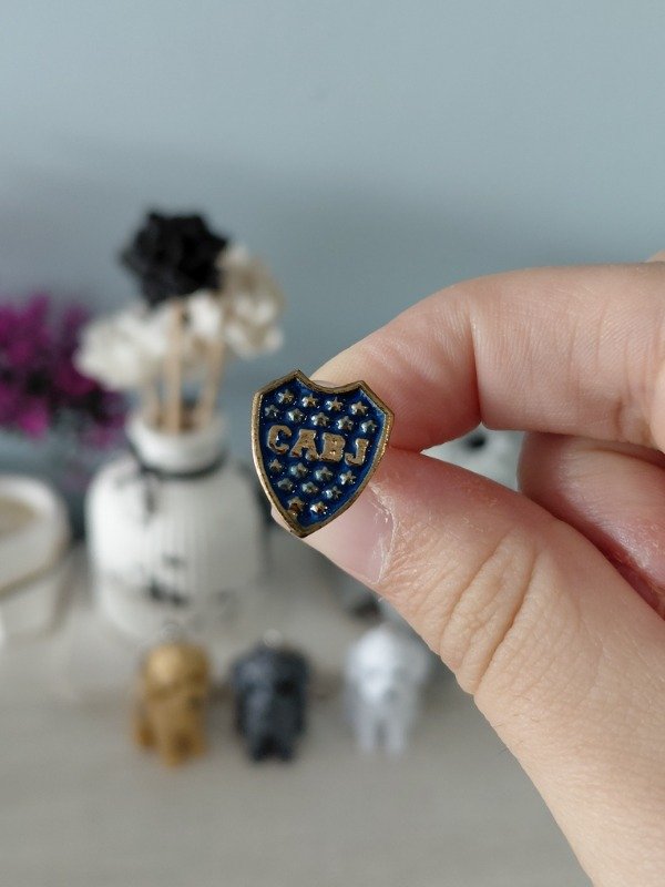Producto - Pin metalizado nacional - Boca (Fútbol)