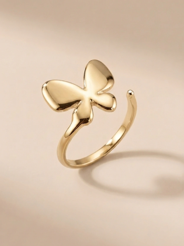 Producto - Anillo Mariposa Mist Dorada