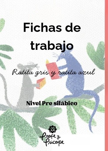 Producto - Ratita Gris y Ratita Azul Alfabetización inicial más ESI