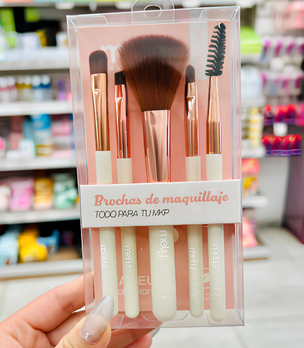 Producto - Set de brochas x5 Mely