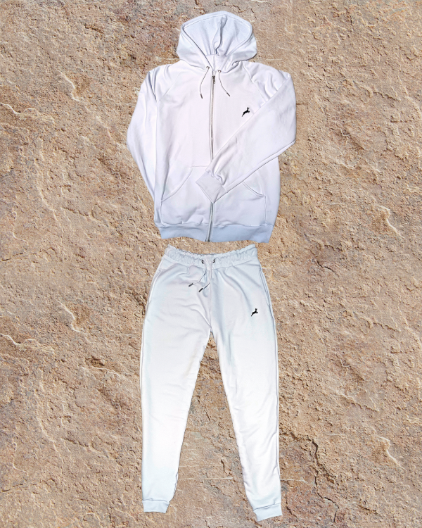 Producto - Conjunto Jogging Liso Algodón Blanco