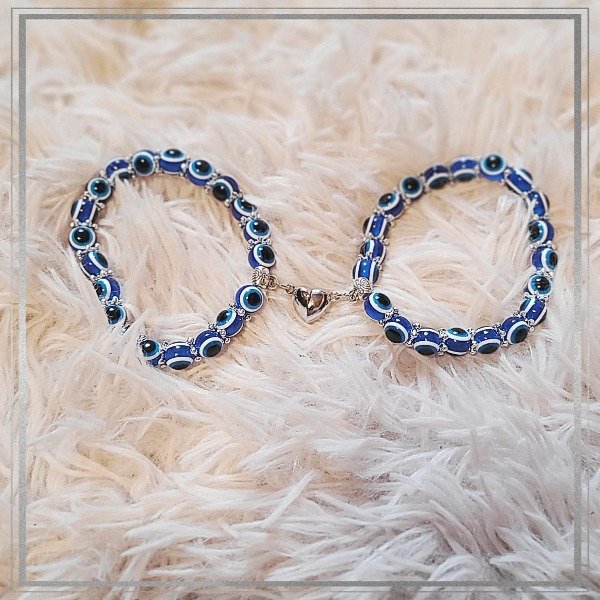 Producto - Pulsera compartir ojitos (corazon)