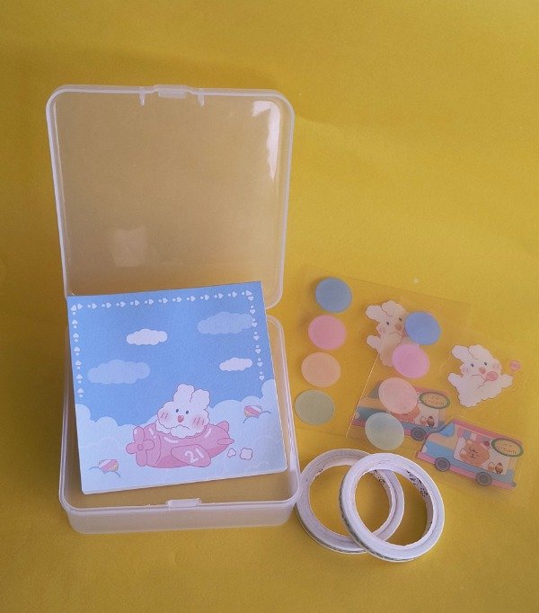 Producto - Kit de notas rosa celeste